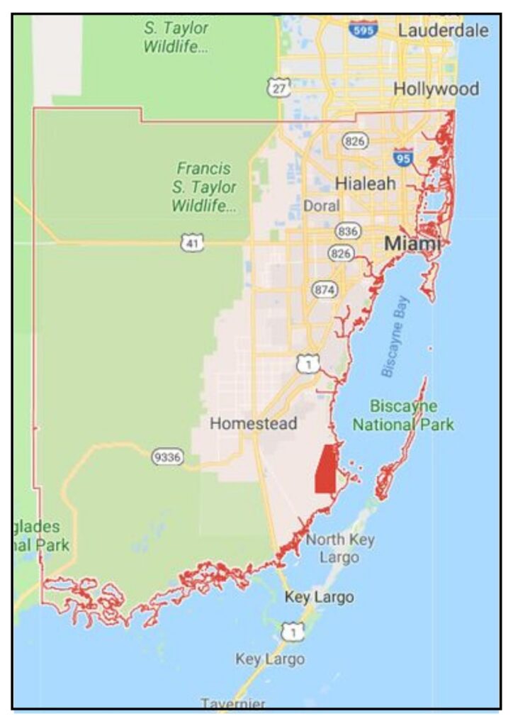Map of Florida Counties and Cities
