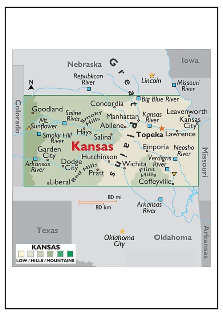 Johnson County Kansas Map