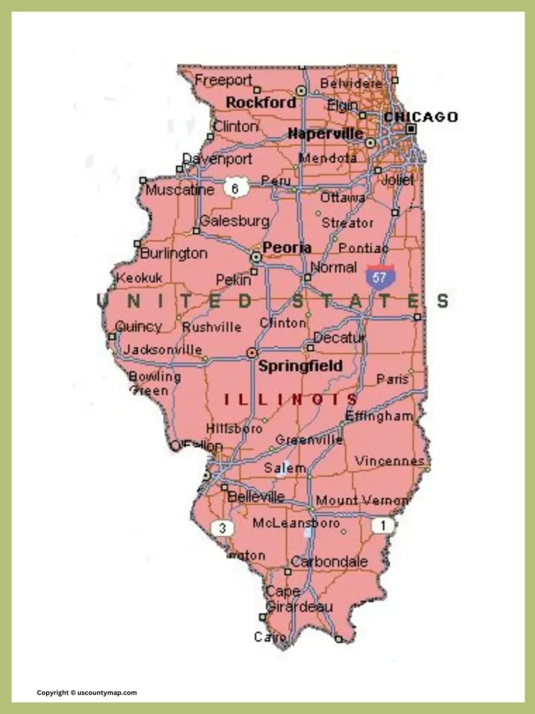 illinois maps