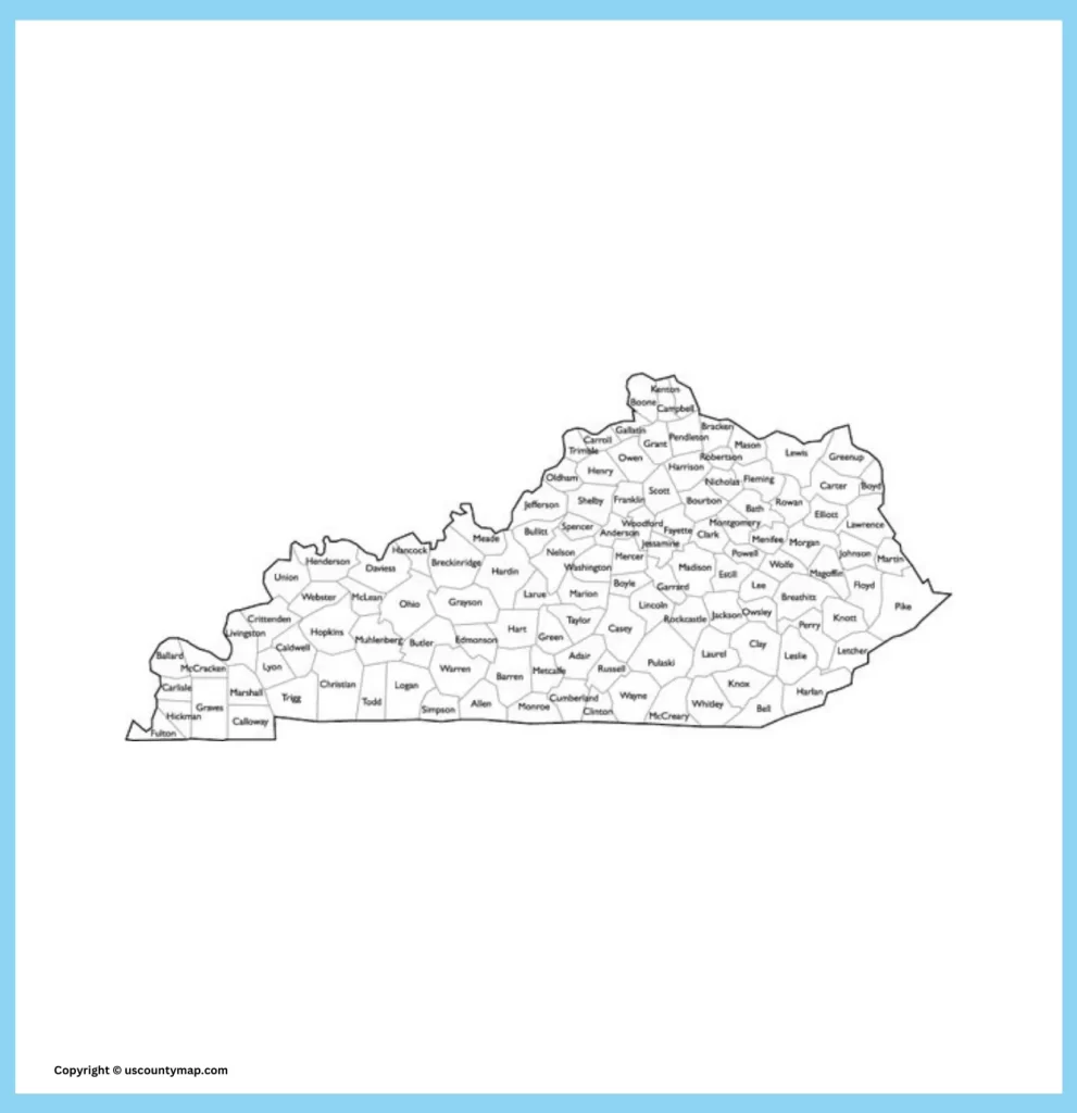 Kentucky Map