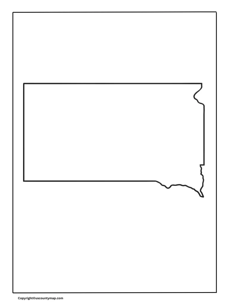 North Dakota Map Worksheet