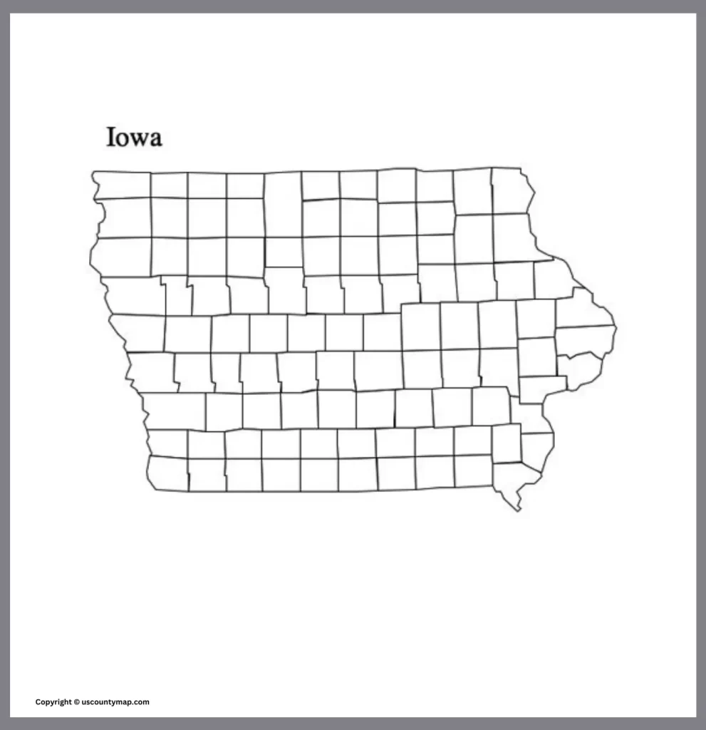 Taylor County Iowa Map