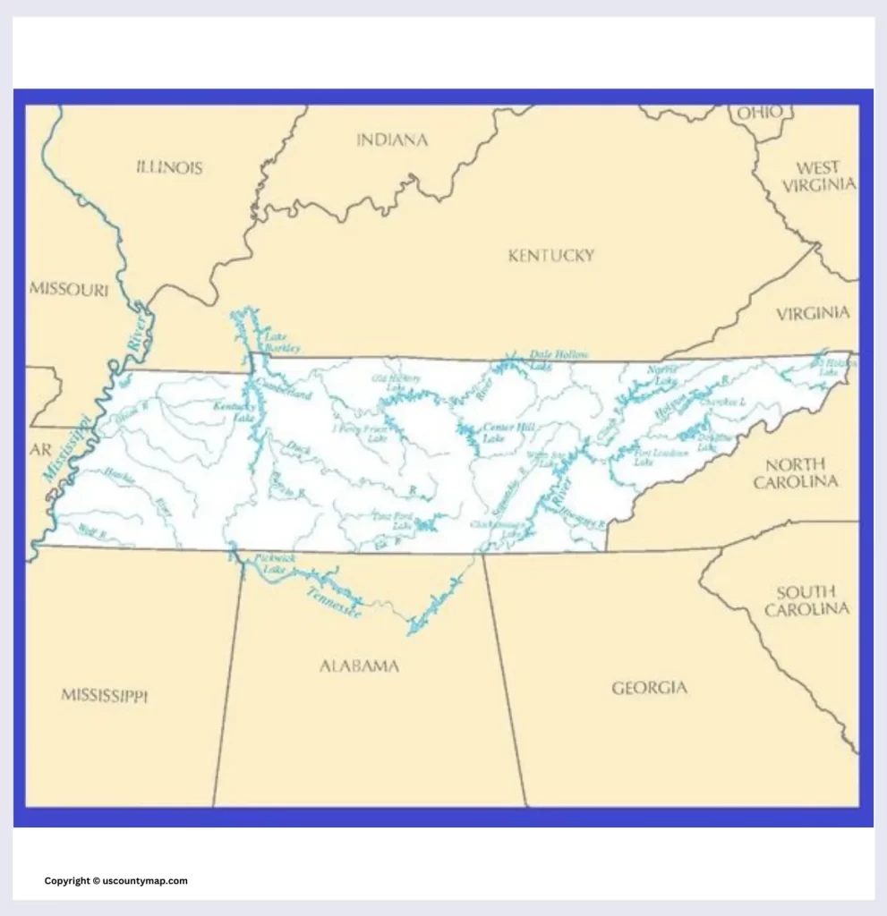TN County Map