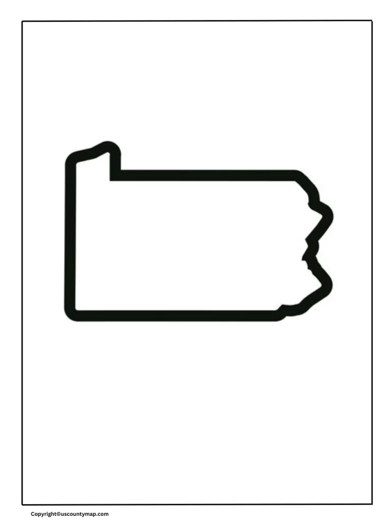 Pennsylvania Map Worksheet